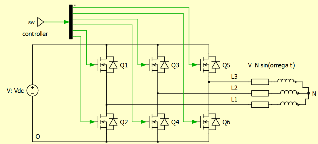 three phase inverter