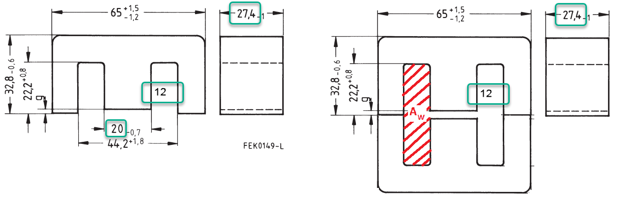 calculate Wa and Ac